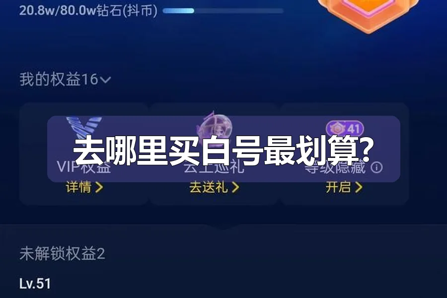 去哪里买白号最划算?